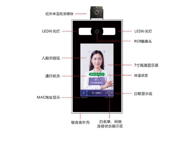 呼和浩特市通道測(cè)溫門(mén)禁
